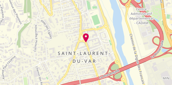 Plan de ASQUIER Thierry, Immeuble Les Jumeaux
970 Avenue du General de Gaulle, 06700 Saint-Laurent-du-Var