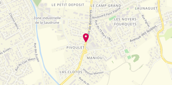 Plan de BLANDINO Antoine, 36 Route Bessières, 31140 Launaguet