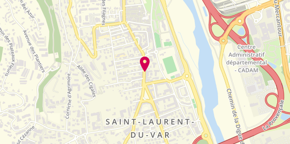 Plan de EXERTIER Laurence, 80 avenue du Général Leclerc, 06700 Saint-Laurent-du-Var