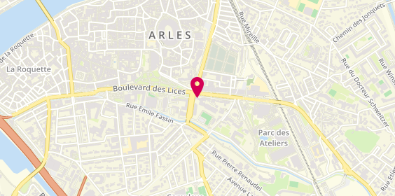 Plan de LALLEMAND Damien, 1 Bis Avenue Victor Hugo, 13200 Arles
