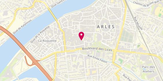 Plan de RICHARD Carole, 16 Place de la Republique, 13200 Arles