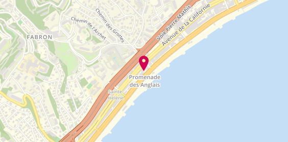 Plan de Jannick BOUBLI PSYCHOLOGUE CLINICIENNE, 199 promenade des Anglais, 06200 Nice