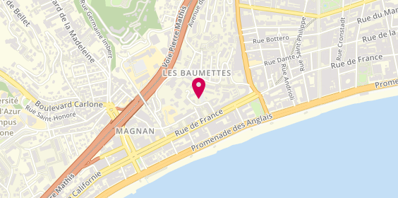 Plan de ZIMMERMANN Maxime, Espace Renoir
134 Rue de France, 06000 Nice