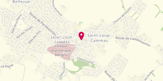 Plan de VAUTRIN Carole, 2 Allée de la Salle des Fetes, 31140 Saint-Loup-Cammas