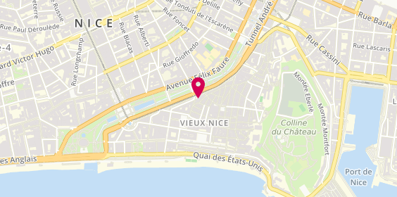 Plan de YACOUB Narjes, 48 Boulevard Jean Jaurès, 06300 Nice