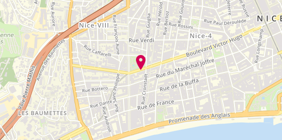 Plan de PLASSE Yvan, 63 Boulevard Victor Hugo, 06000 Nice