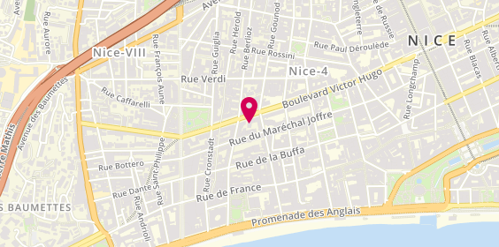 Plan de Emmanuelle Tabouy AUBERT, 47 Boulevard Victor Hugo, 06000 Nice
