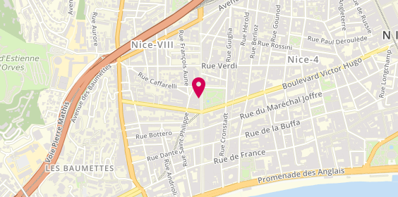 Plan de Psychologue clinicien - Cédric FORINO, 39 Boulevard Gambetta, 06000 Nice