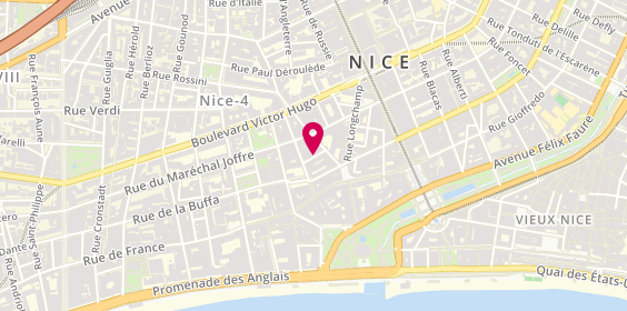 Plan de QUAGLIA Christophe, Clinique Saint Francois
10 Boulevard Pasteur, 06000 Nice