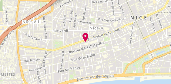 Plan de JOUFFRET Alain, 39 Boulevard Victor Hugo, 06000 Nice