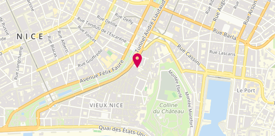 Plan de THAUBY Sandrine, 5 Place Saint François, 06300 Nice
