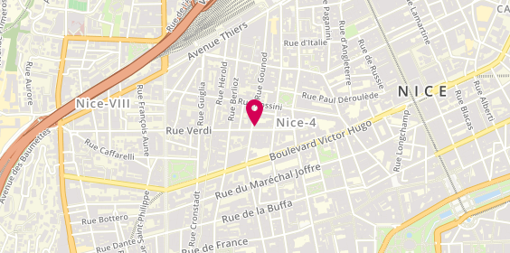 Plan de ACOCA Aude, 16 Rue Verdi, 06000 Nice