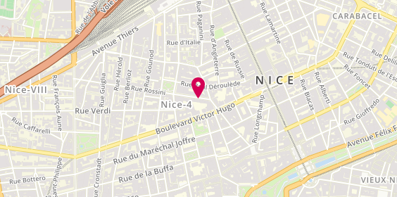 Plan de NOUCHI Jean Louis, 9 Rue Rossini, 06000 Nice