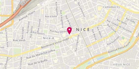 Plan de Paul-Henri WACHE - Psychologue - Nice, 8 Boulevard Victor Hugo, 06000 Nice