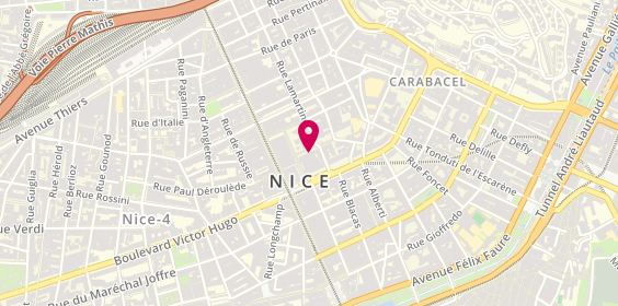 Plan de HARROCH Michèle, Les Empereurs 6 Rue Spitaliéri, 06000 Nice