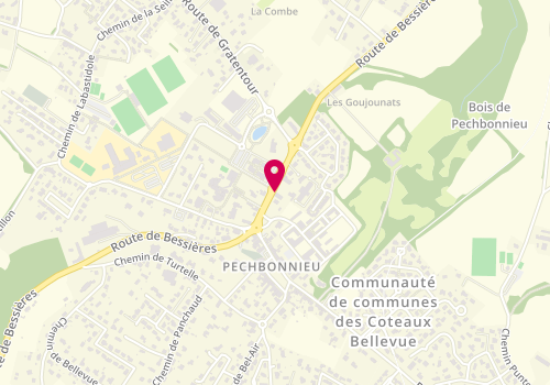 Plan de BOUCHET Géraldine, 16 Bis Route de Bessières, 31140 Pechbonnieu