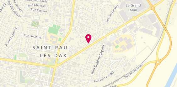 Plan de BELLOCQ Mélissa - Neuropsychologue DAX, 423 Boulevard Saint-Vincent-De-Paul, 40990 Saint-Paul-lès-Dax
