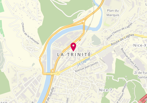 Plan de DUNEZAT Philippe, Maison de Sante Trinite
43 Boulevard General de Gaulle, 06340 La Trinité
