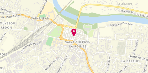 Plan de Chloé SCHAEFFER Psychologue certifiée EMDR Europe, 15 Rue de Reims, 81370 Saint-Sulpice-la-Pointe