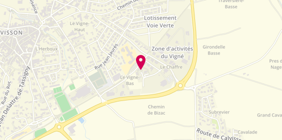 Plan de Marie-Christine ABATTE Psychologue, 161 Rue du Levant, 30420 Calvisson