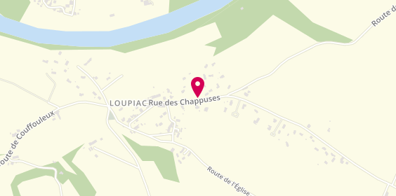 Plan de CHAVENON Sandrine EMDR/IMO, 14 Les Chappuses, 81800 Loupiac