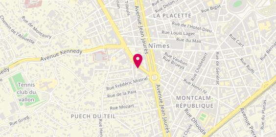 Plan de CNPC, 16 Rue de Verdun, 30900 Nîmes