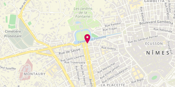 Plan de PSY - Sandrine GIBERT - NÎMES, 1 avenue Jean Jaurès, 30900 Nîmes