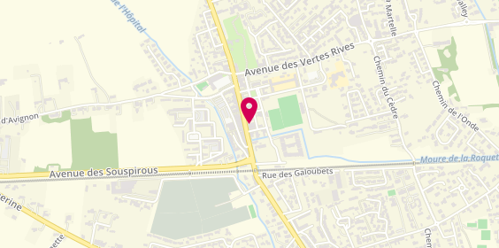 Plan de PAGE Margaux, Ecolieu Oasis la Rue
203 Cr Cardinal Bertrand de Montfavet, 84140 Avignon
