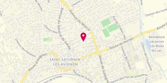 Plan de Marty Chrystelle, Espace Omathé
179 Rue du Ventoux, 84450 Saint-Saturnin-lès-Avignon