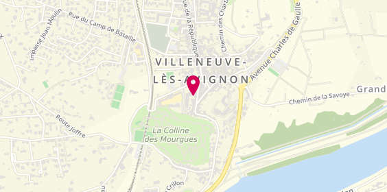 Plan de BAYLE Marcelle, 12 Rue de l'Hôpital, 30400 Villeneuve-lès-Avignon