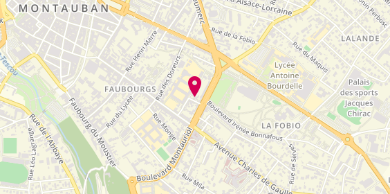 Plan de BAUM Fabienne, 4 Rue Calvet, 82000 Montauban