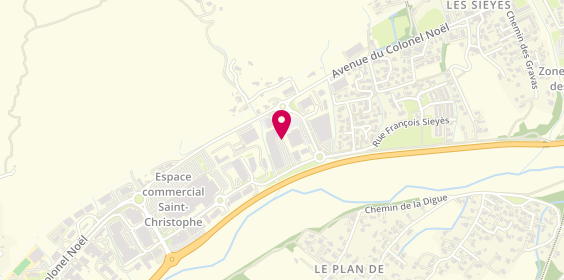 Plan de JACQUEMIN Laurent, Qrt Saint Christophe
Centre Hospitalier, 04000 Digne-les-Bains