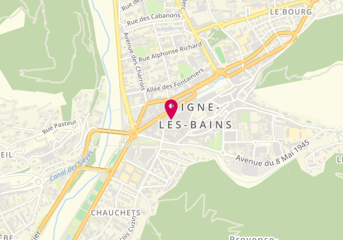 Plan de Gilles le Goff, 10 Rue Colonel Payan, 04000 Digne-les-Bains