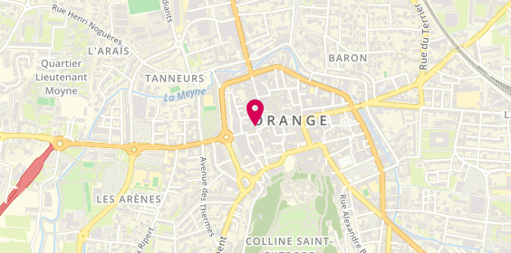 Plan de BRANDO Ikrame, 10 Rue Conzague Millet, 84100 Orange