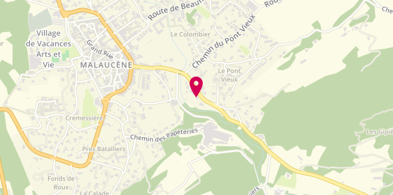 Plan de LIOTARD Roland, 456 Route du Ventoux, 84340 Malaucène