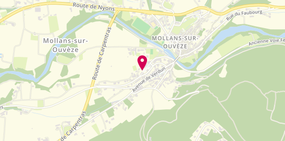 Plan de Gonnet Tramond Béatrice, Maison Medicale Gare, 26170 Mollans-sur-Ouvèze