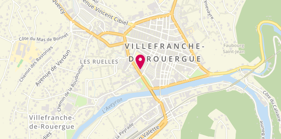 Plan de DEVILLE Christophe, 3 Boulevard General de Gaulle, 12200 Villefranche-de-Rouergue