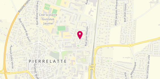 Plan de Aicha Rassale OUHNIA, 4 Place Calmette Guérin, 26700 Pierrelatte