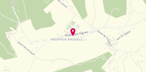 Plan de Louise Soulié, 3135 Route des Vignes, 46090 Trespoux-Rassiels