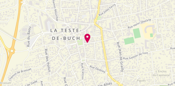 Plan de DURET Alain, 14 Rue Clément Ramond, 33260 La Teste