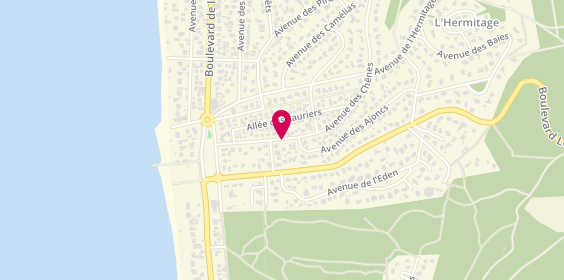 Plan de MARTINET Maud, Le Pyla 18 Avenue Chênes, 33115 Pyla Sur Mer