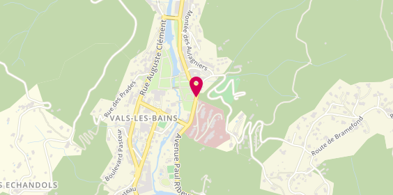 Plan de MAZOYER Martine, Maison de Santé 19 Avenue Paul Ribeyre, 07600 Vals-les-Bains