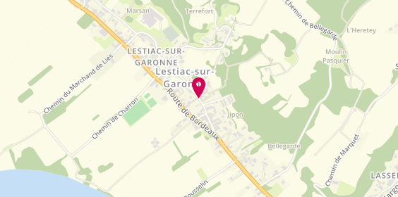 Plan de BRIDON SARI Noémie, 31 chemin de l'Église, 33550 Lestiac-sur-Garonne