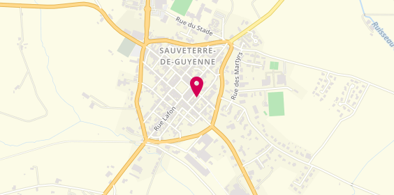 Plan de GOGUILLON Aude, 7 Rue Sainte-Catherine, 33540 Sauveterre-de-Guyenne