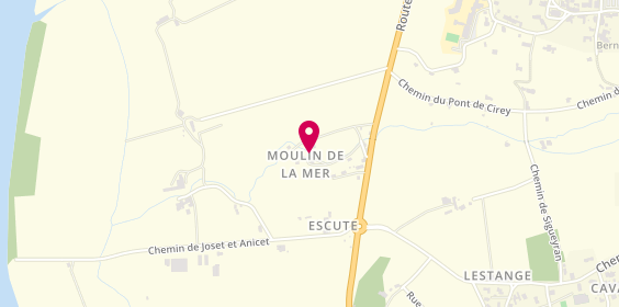 Plan de PENDELLIAU Dominique, 184 Moulin de la Mer, 33360 Quinsac
