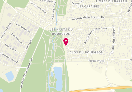 Plan de LAPLACE Nathalie, 31 Rue des Pibales, 33950 Lège-Cap-Ferret