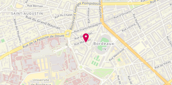 Plan de Corinne FASSOLIS Psychologue, 30 avenue Vercingétorix, 33000 Bordeaux
