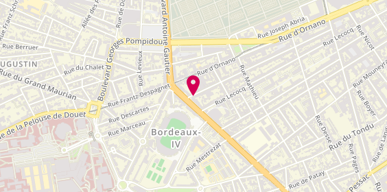 Plan de FAUGERE Florent, 196 Rue Guillaume Leblanc, 33000 Bordeaux