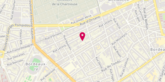 Plan de ABBOUD Camille, 176 Rue Lecocq, 33000 Bordeaux