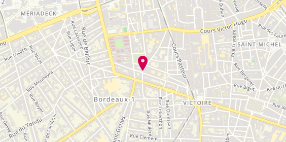 Plan de MARTIN GUEHL Corinne, 80 Rue Paul Louis Lande, 33000 Bordeaux